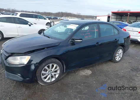 2011 Volkswagen Jetta 2.5L Se из США, поврежденный, VIN 3VWDZ7AJ6BM333033